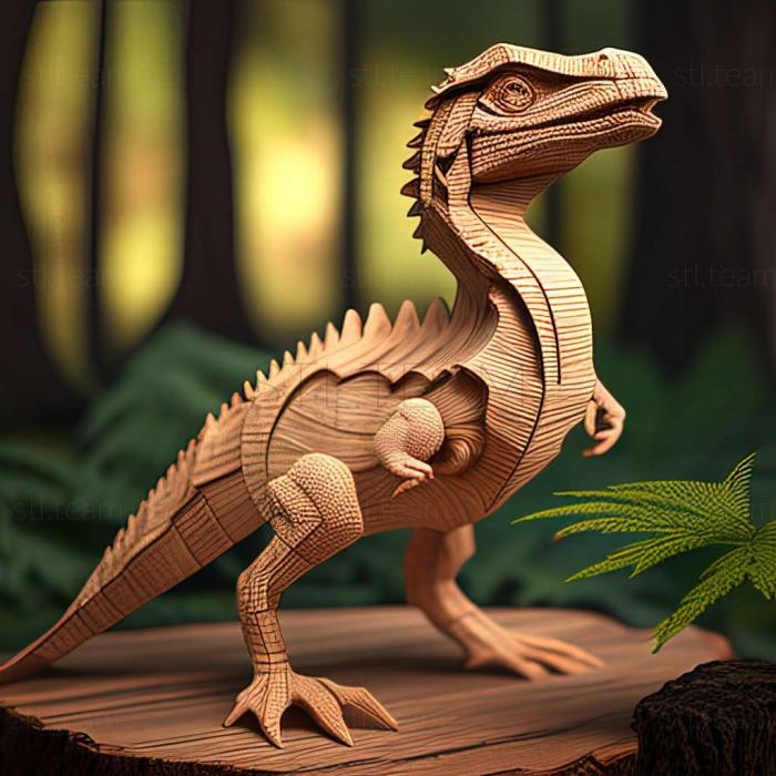 3D модель Гексінлузавр (STL)
